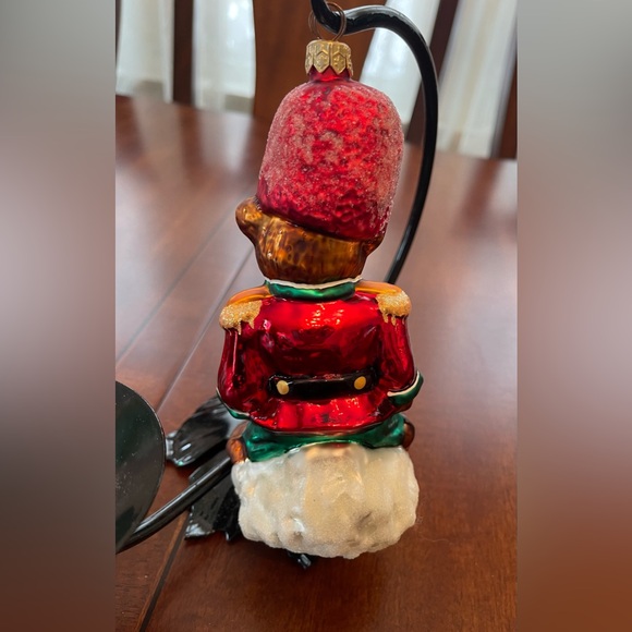 Christopher Radko "Teddy Tunes" Glass 6.5" 2003 Christmas Tree Ornament - Picture 7 of 9